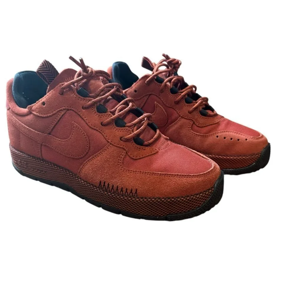Nike Air Force 1 Wild sneakers in Rugged orange